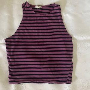 High neck tank top